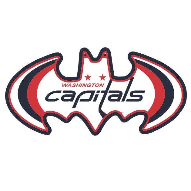 Washington Capitals Batman Logo DIY iron on transfer (heat transfer)